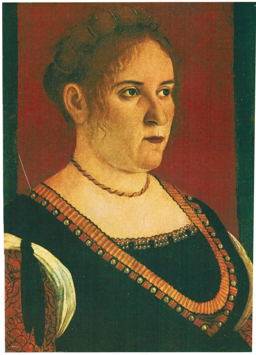 Portrait d'une femme - Vittore Carpaccio