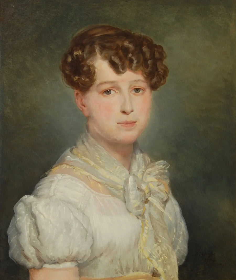Portrait d'une jeune femme - Ary Scheffer