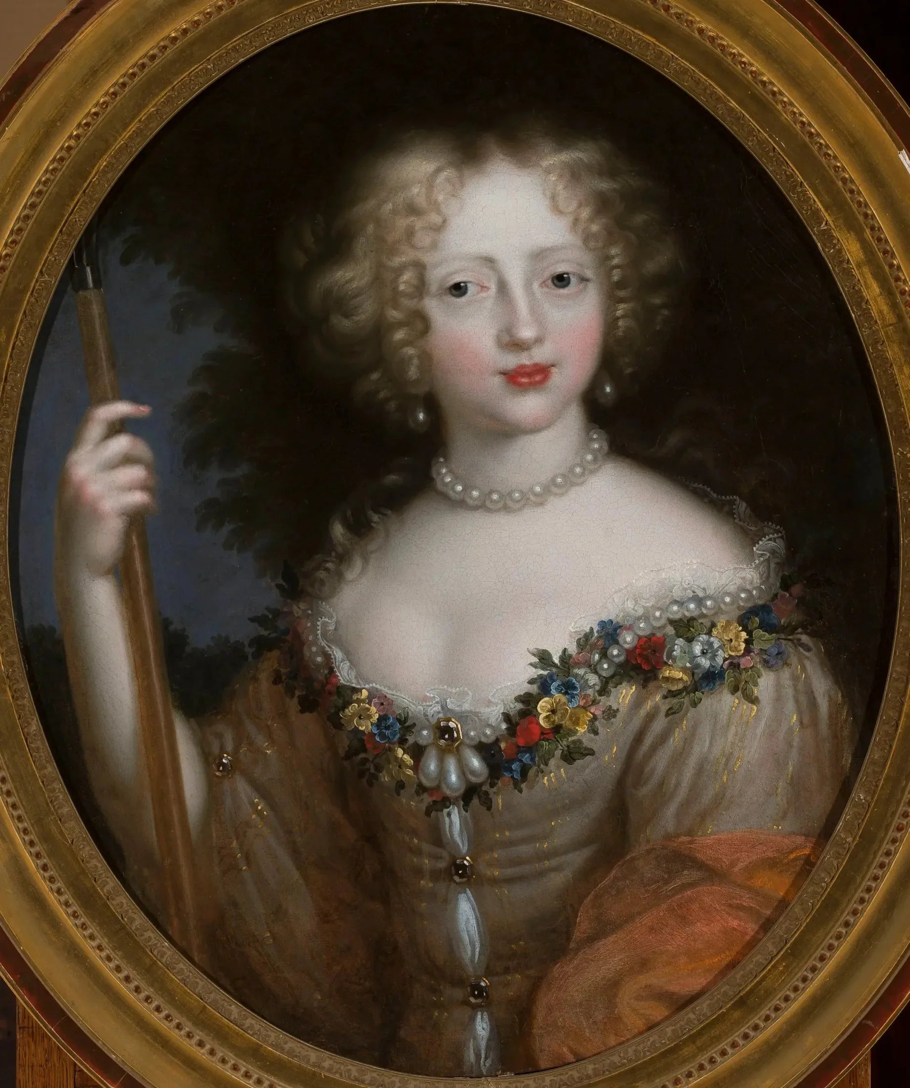 Portrait d'une jeune femme - Pierre Mignard image 1 copie de tableau peinte à la main