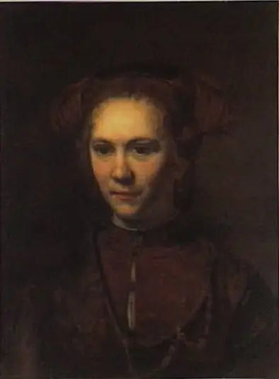 Portrait d'une jeune fille - Rembrandt