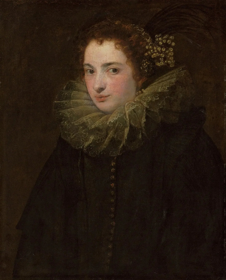 Portrait d'une noble femme - Antoine van Dyck