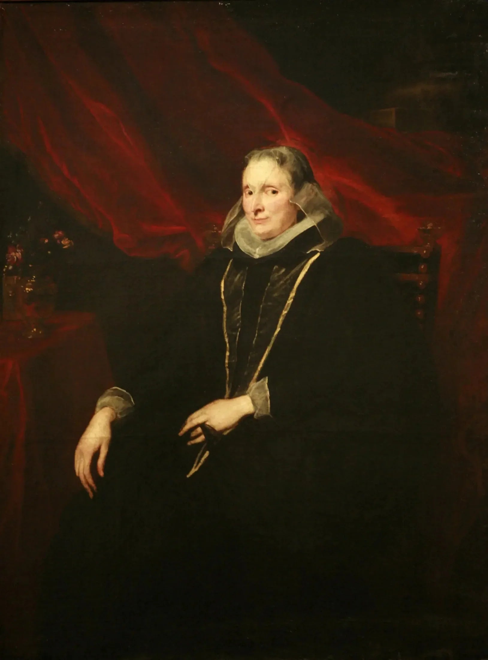Portrait d'une noble Génoise - Antoine van Dyck image 1 reproduction réalisée par Alpha Reproduction