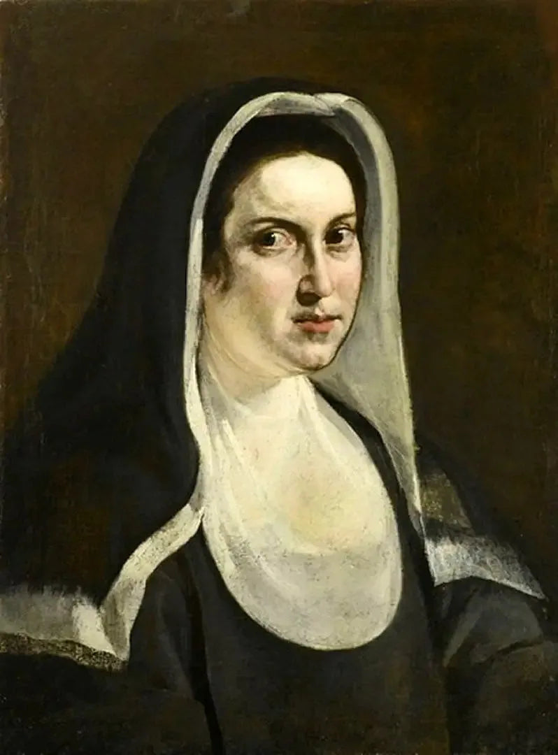 Portrait d'une nonne - Artemisia Gentileschi image 1 reproduction d’œuvre d’art à l’huile