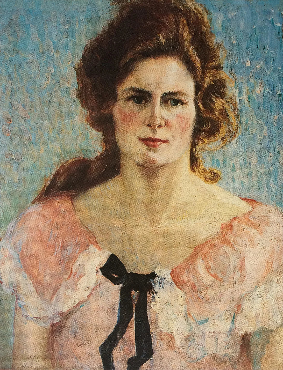 Portrait d'Yvonne - Eliseu Visconti image 1 copie de tableau peinte à la main
