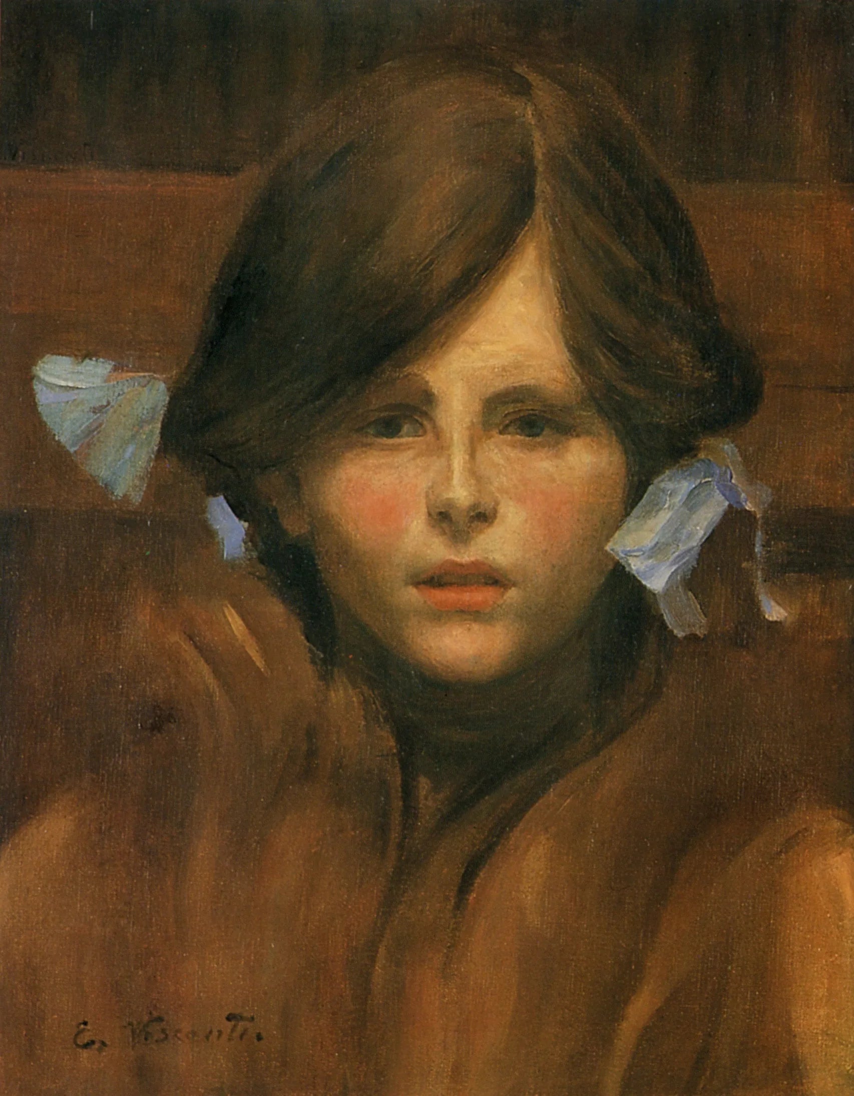 Portrait d'Yvonne - Eliseu Visconti image 1 tableau peint à l’huile sur toile