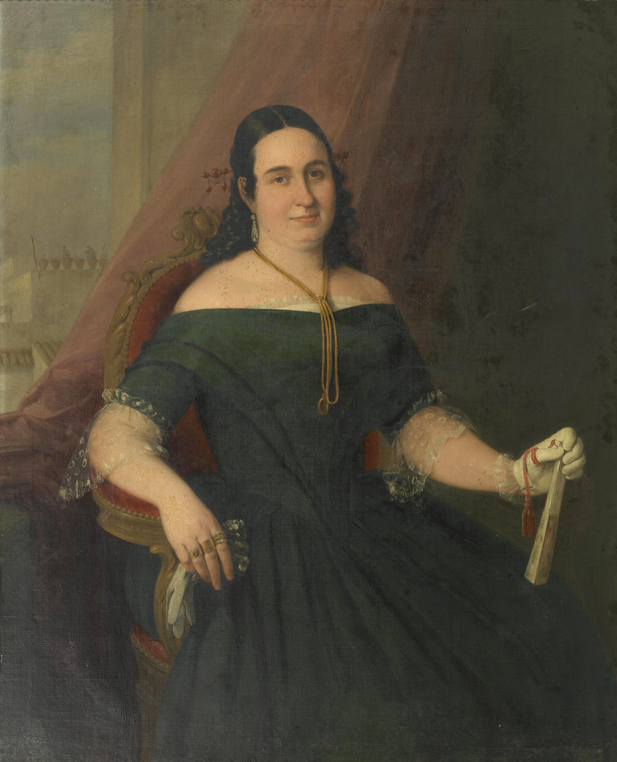 Portrait de dame - Antonio María Esquivel
