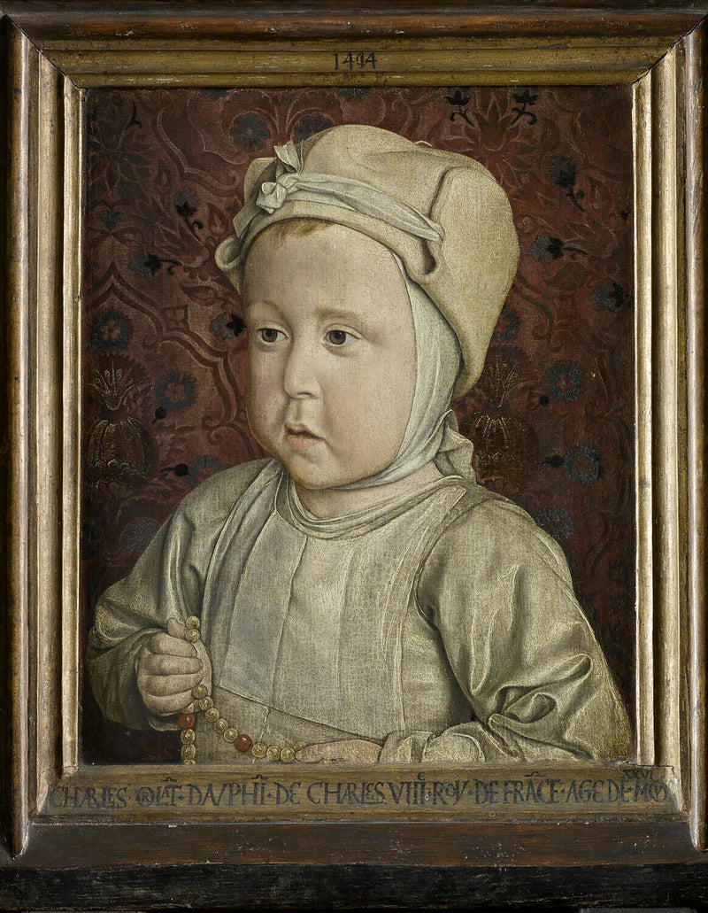 Portrait du dauphin Charles-Orlant (1492-1495), fils du roi Charles VIII et d'Anne de Bretagne - Jean Hey