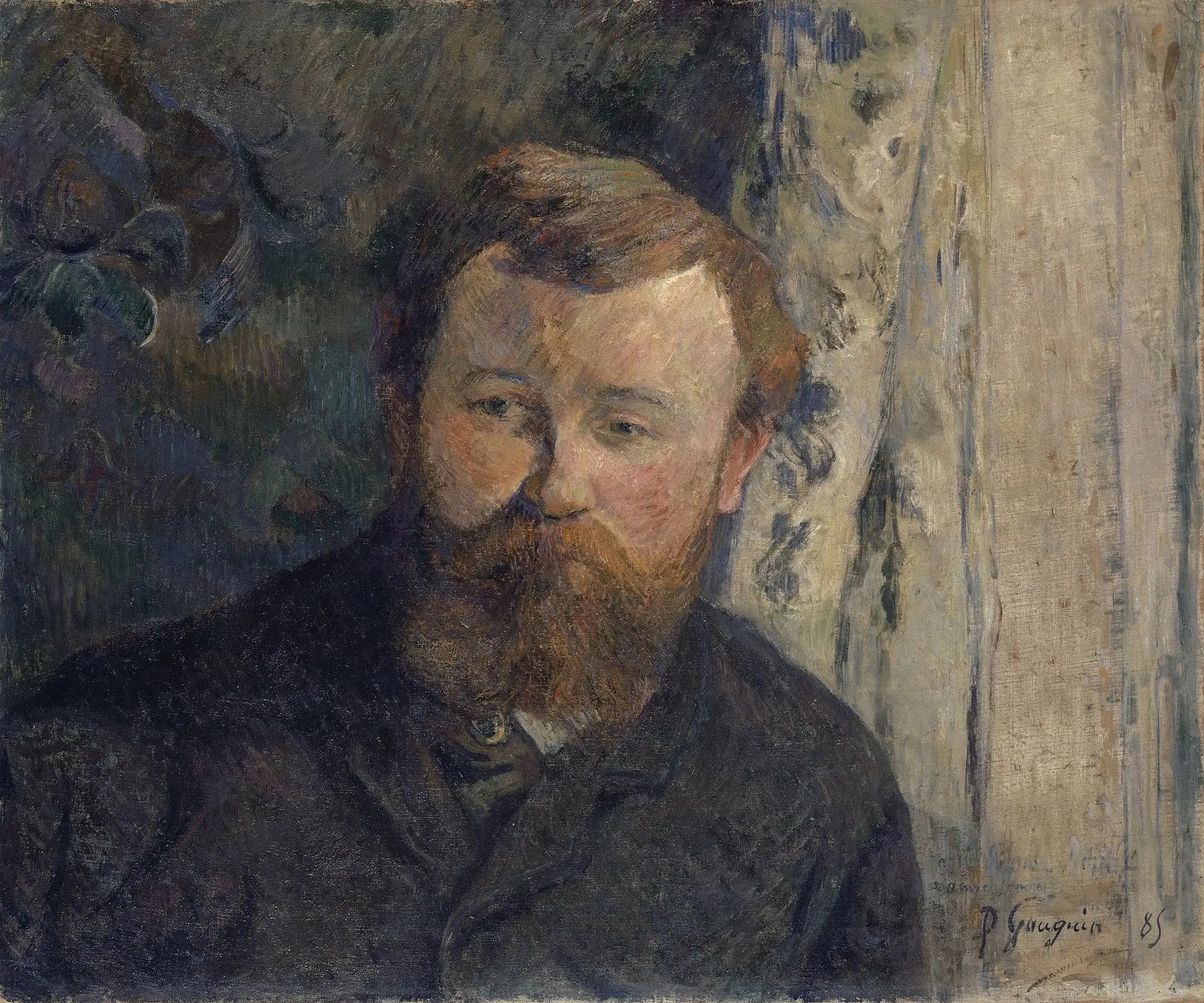 Portrait de Achille Granchi-Taylor - Paul Gauguin image 1 reproduction artisanale de tableau