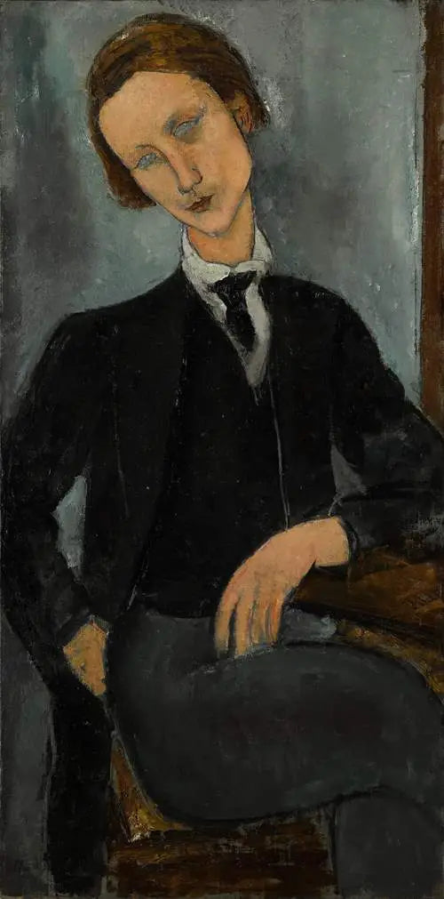 Portrait de Baranowski - Amedeo Modigliani