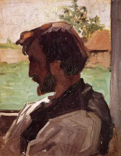 Portrait de Bazille - Claude Monet