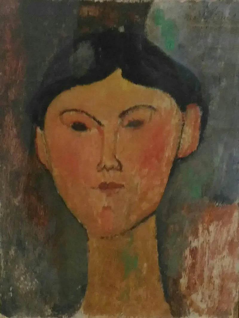 Portrait de Béatrice Hastings - Amedeo Modigliani