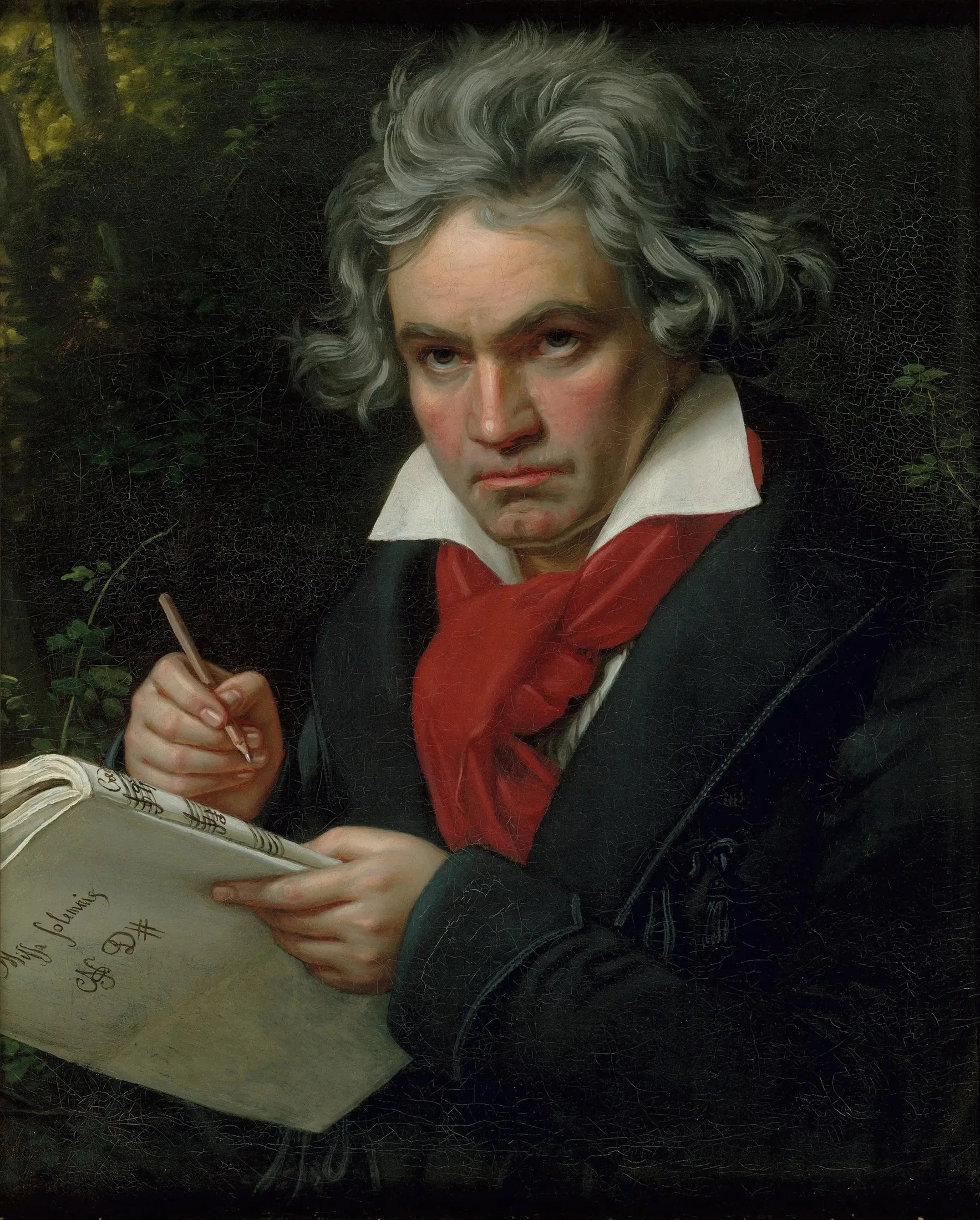 Portrait de Beethoven - Joseph Karl Stieler image 1 reproduction de peinture à l’huile