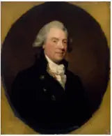 Portrait de Bernard Shaw de Sandpitts, comté de Kilkenny (né vers 1739) - Gilbert Stuart image 1 copie de tableau peinte à la main