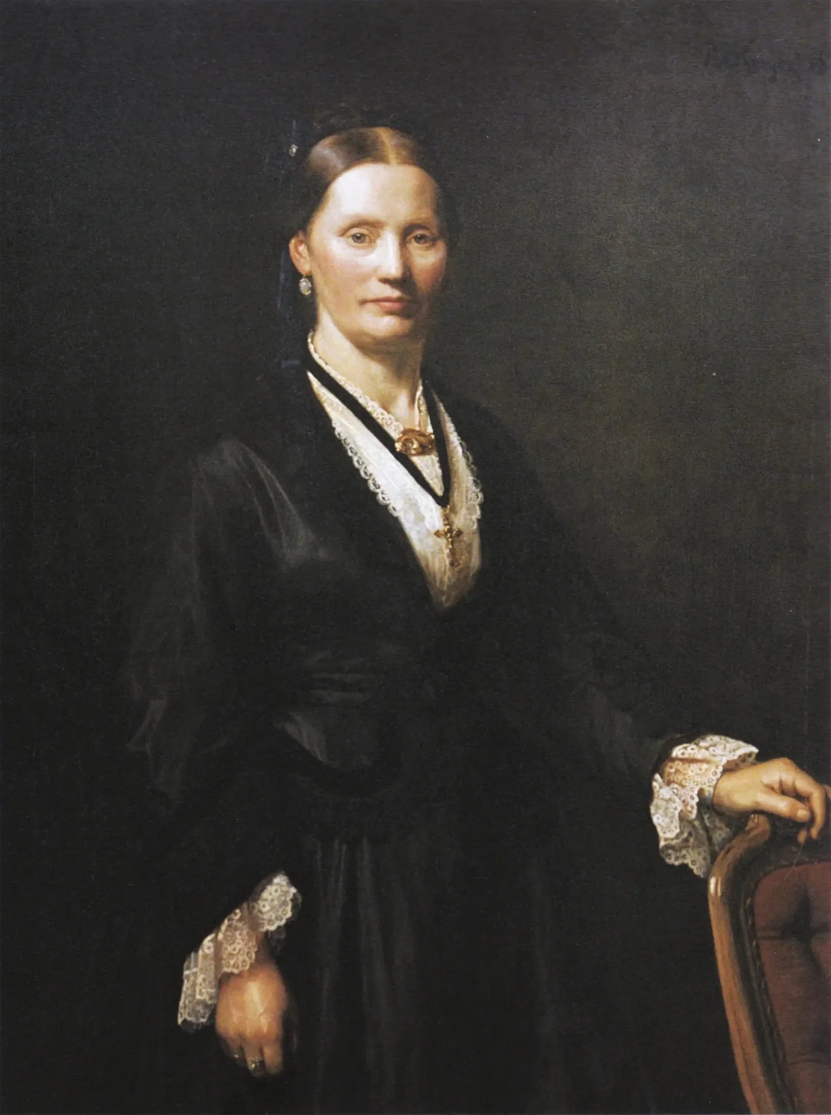 Portrait de Bertha Cecilie Krøyer - Peder Severin Krøyer image 1 reproduction de peinture à l’huile