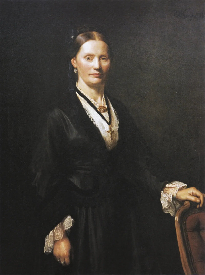 Portrait de Bertha Cecilie Krøyer - Peder Severin Krøyer
