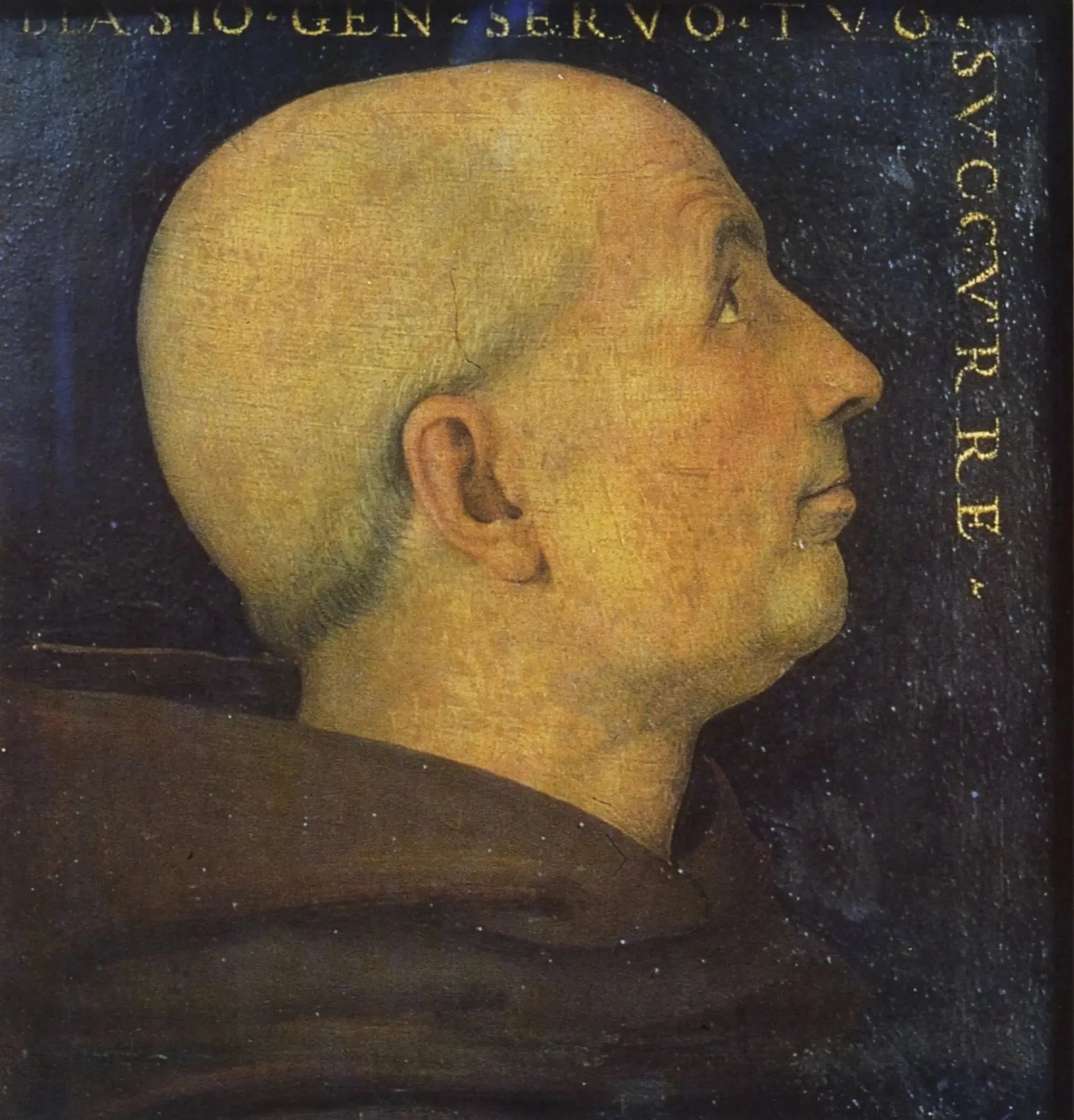 Portrait de Biagio Milanesi - Pietro Perugino image 1 tableau peint à l’huile sur toile