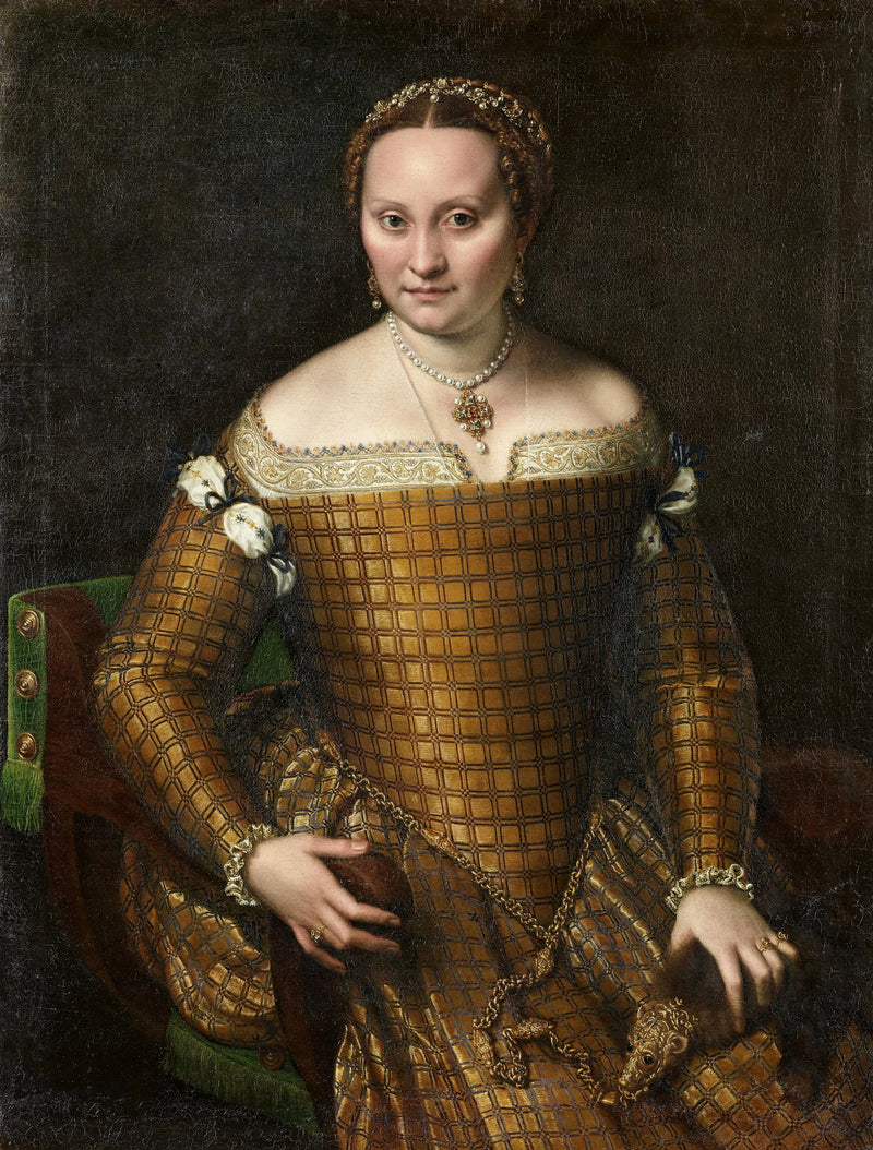 Portrait de Bianca Ponzoni Anguissola - Sofonisba Anguissola