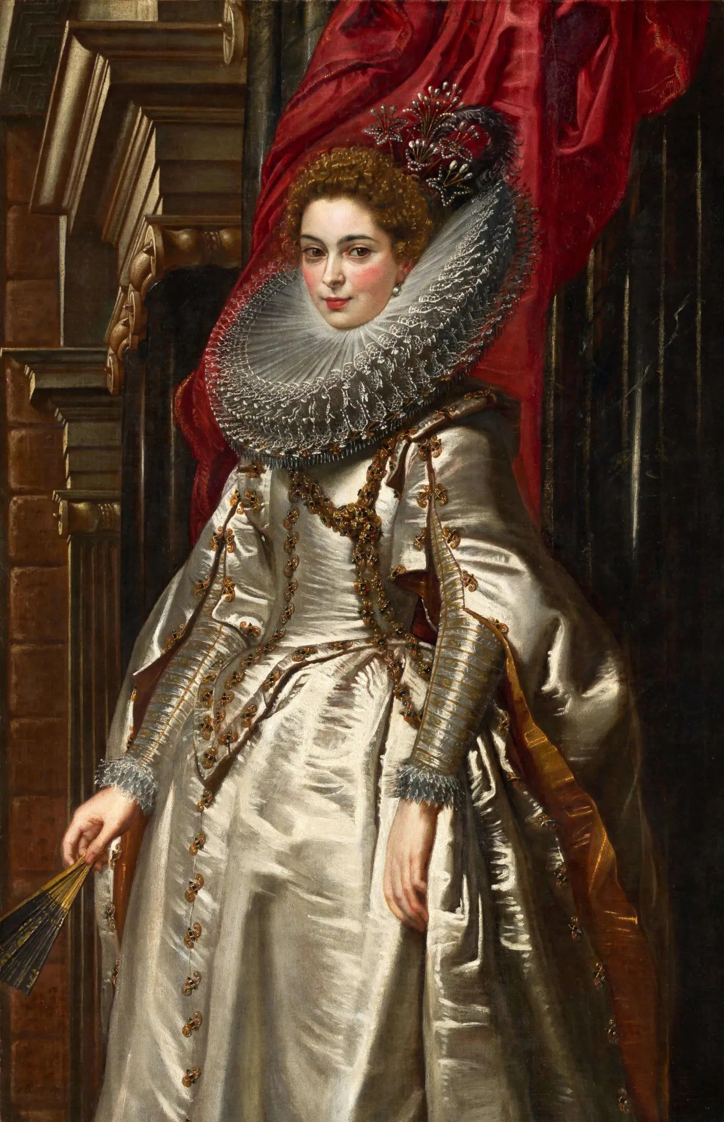 Portrait de Brigida Spinola Doria - Peter Paul Rubens image 1 reproduction de peinture à l’huile