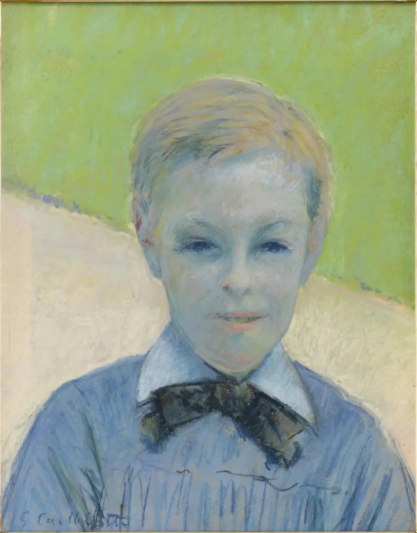 Portrait de Camille Daurelle - Gustave Caillebotte image 1 copie peinte à la main à l’huile