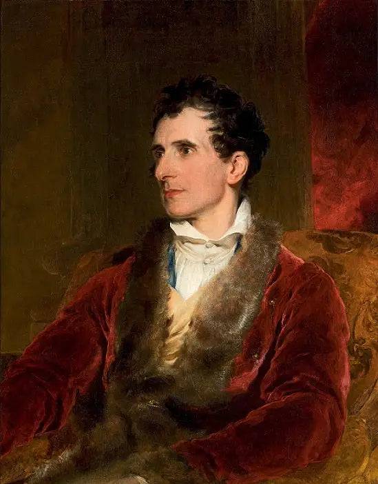 Portrait de Canova - Thomas Lawrence image 1 copie peinte à la main à l’huile