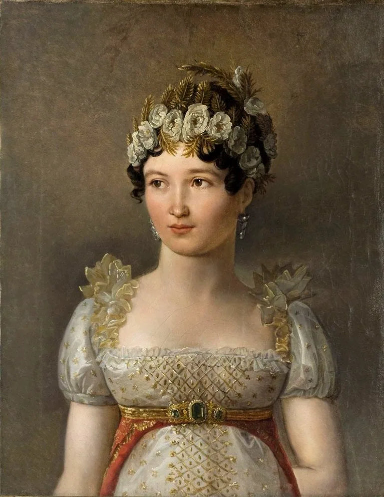 Portrait de Caroline Bonaparte - Jean-Baptiste Wicar image 1 copie de tableau peinte à la main