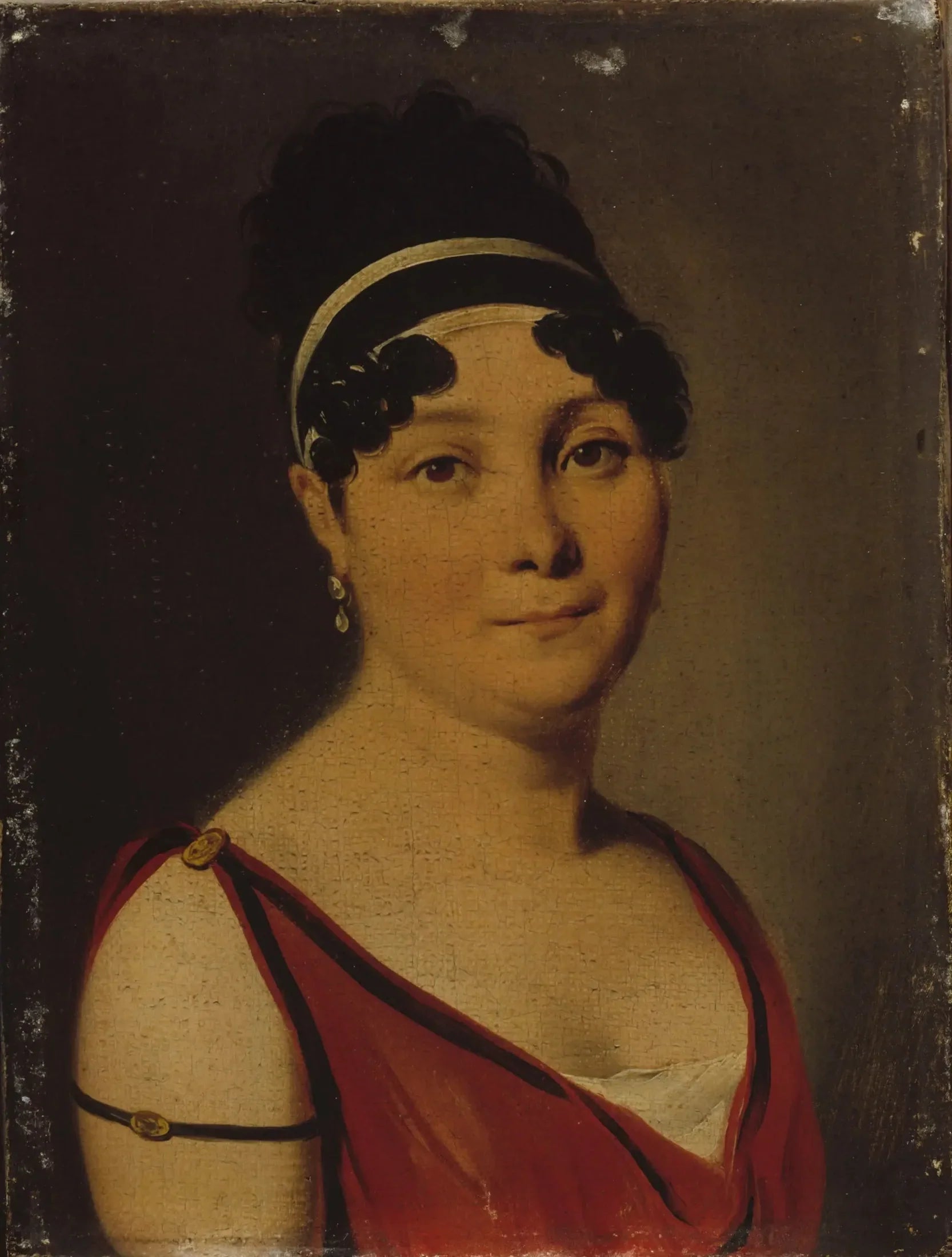 Portrait de Caroline Branchu (1780-1850), chanteuse - Louis-Léopold Boilly image 1 reproduction de peinture à l’huile