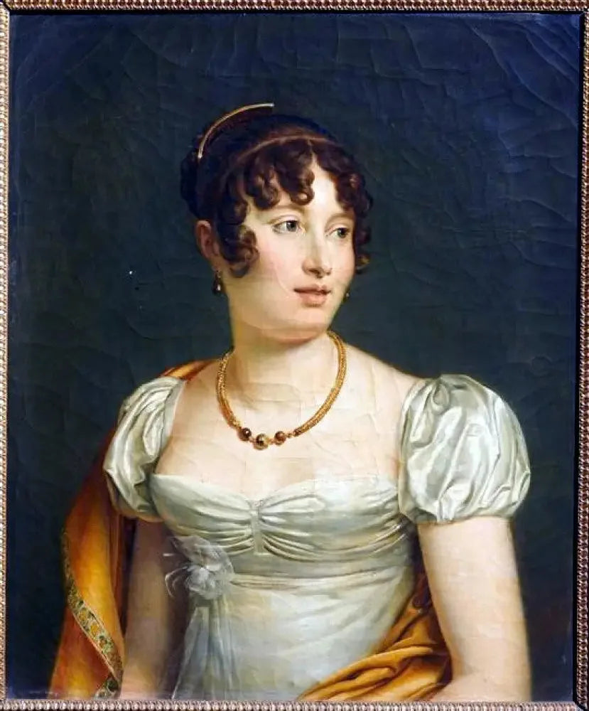 Portrait de Caroline Murat (1782-1839), reine de Naples - François Gérard image 2 reproduction artisanale de tableau