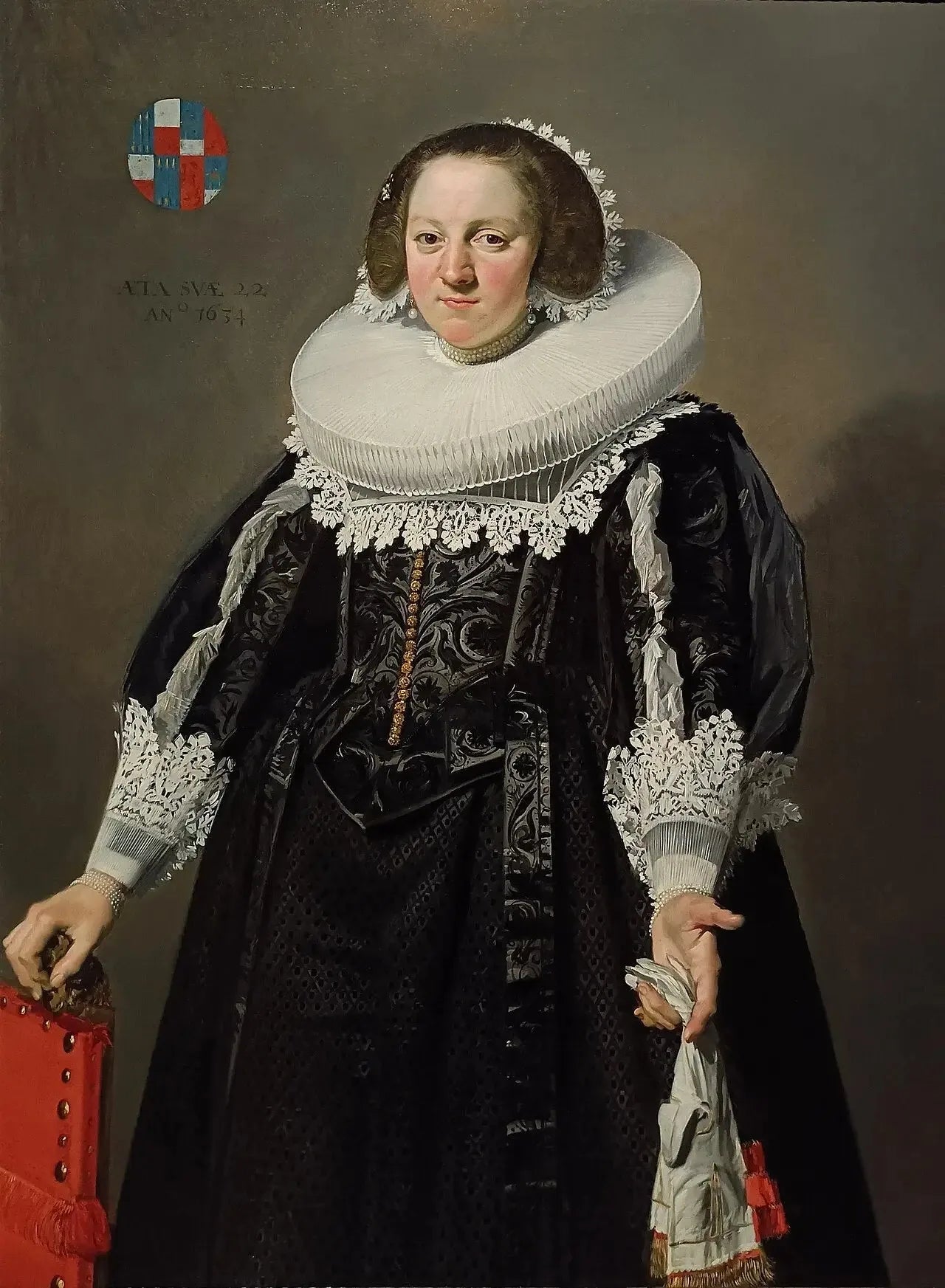 Portrait de Catharina Brugman - Frans Hals image 1 reproduction de peinture à l’huile