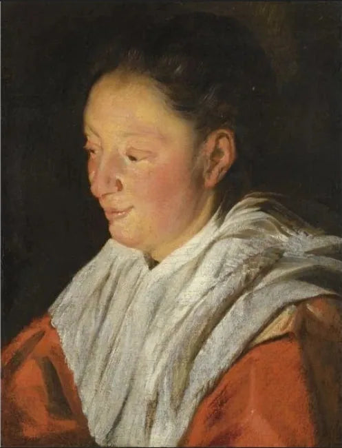 Portrait de Catharina van Noort, épouse de l'artiste - Jacob Jordaens