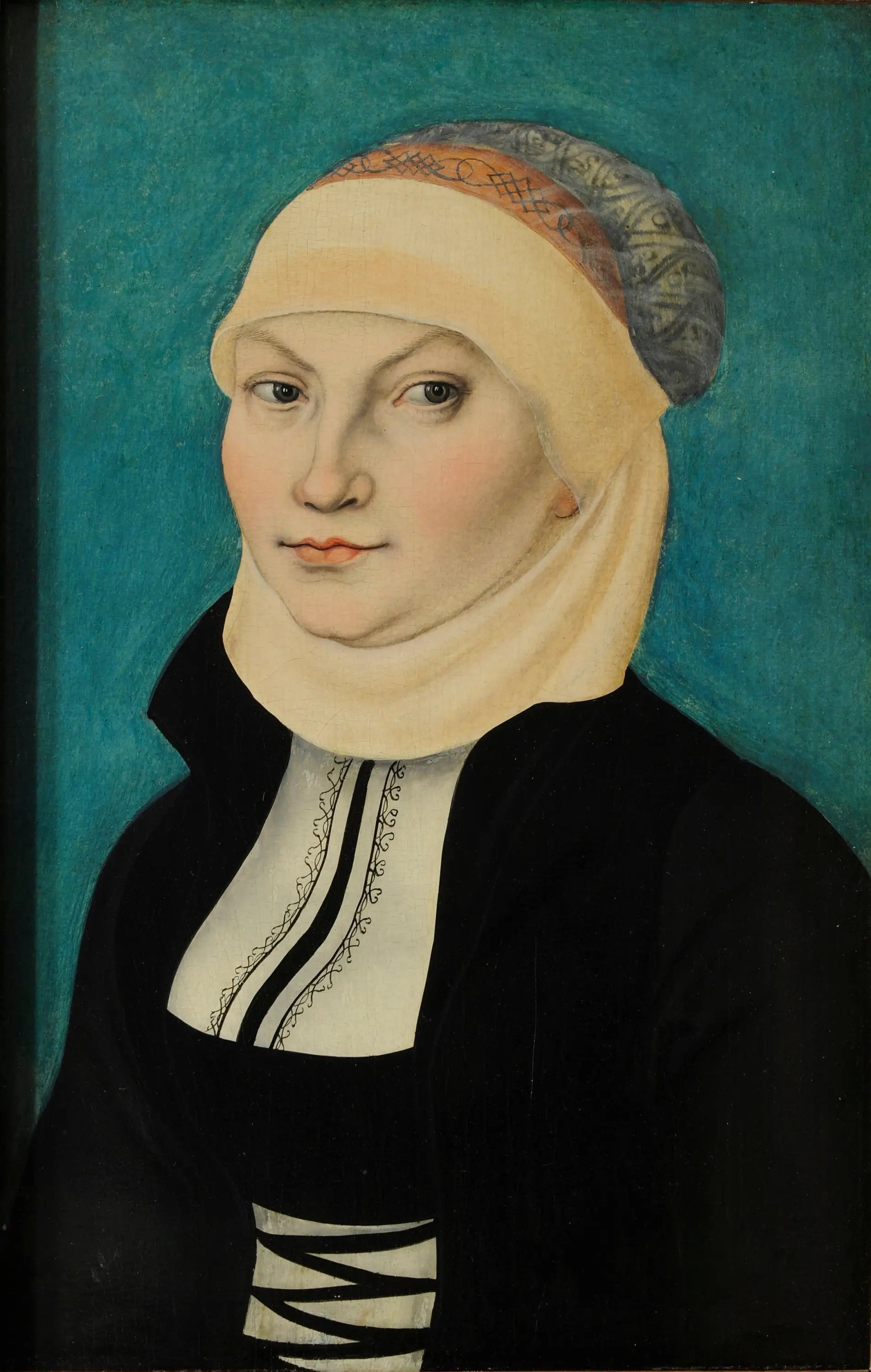 Portrait de Catherine de Bora - Lucas Cranach the Elder image 1 copie de tableau peinte à la main