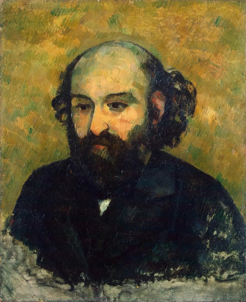 Portrait de Cezanne, d'après Renoir - Paul Cézanne