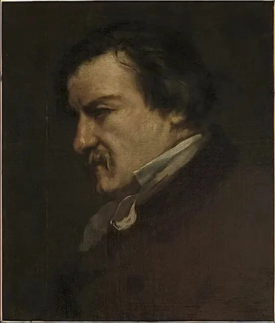 Portrait de Champfleury - Gustave Courbet image 1 copie de tableau peinte à la main