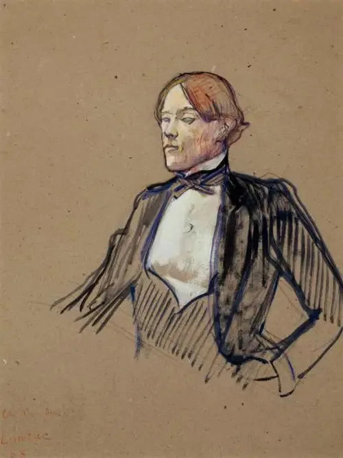Portrait de Charles Conder - Henri de Toulouse-Lautrec