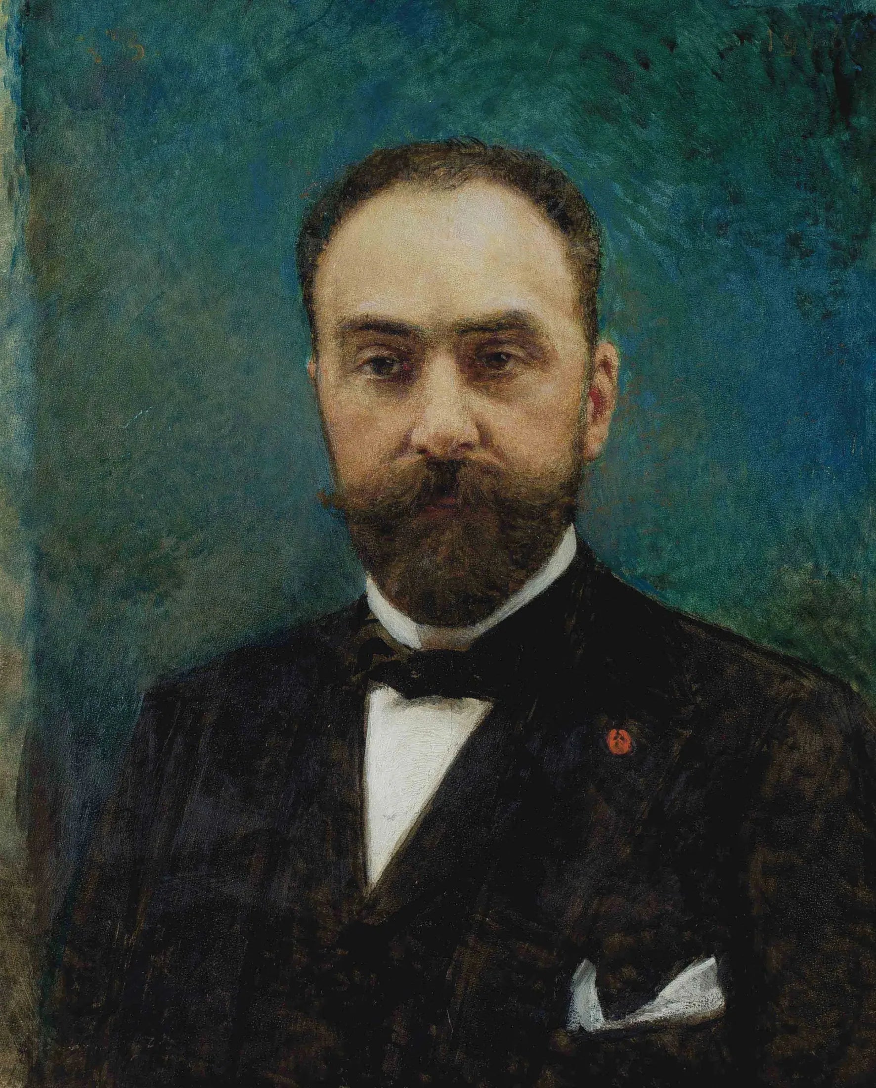 Portrait de Charles Ephrussi - Léon Bonnat image 1 reproduction réalisée par Alpha Reproduction