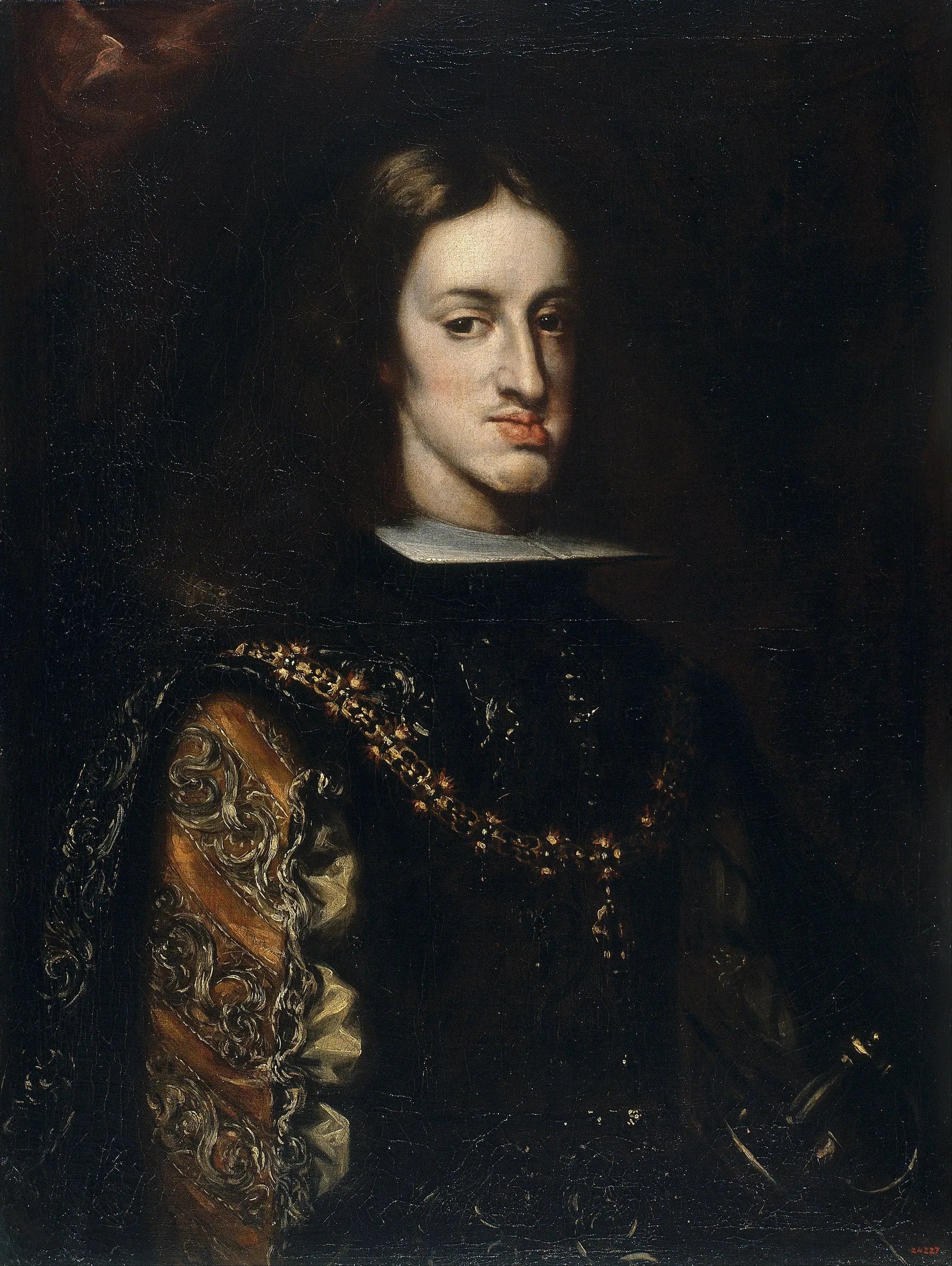 Portrait de Charles II - Claudio Coello image 1 tableau peint à l’huile sur toile