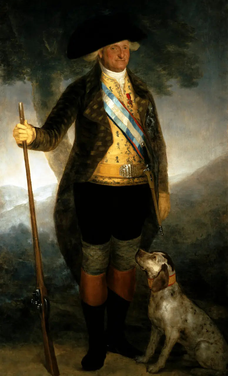 Portrait de Charles IV, roi d'Espagne - Francisco de Goya