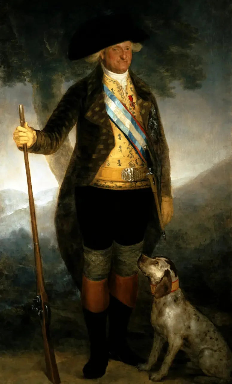 Portrait de Charles IV, roi d'Espagne - Francisco de Goya image 1 copie peinte à la main à l’huile