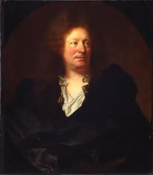 Portrait de Charles de La Fosse (1636-1716) - Hyacinthe Rigaud image 1 reproduction d’œuvre d’art à l’huile
