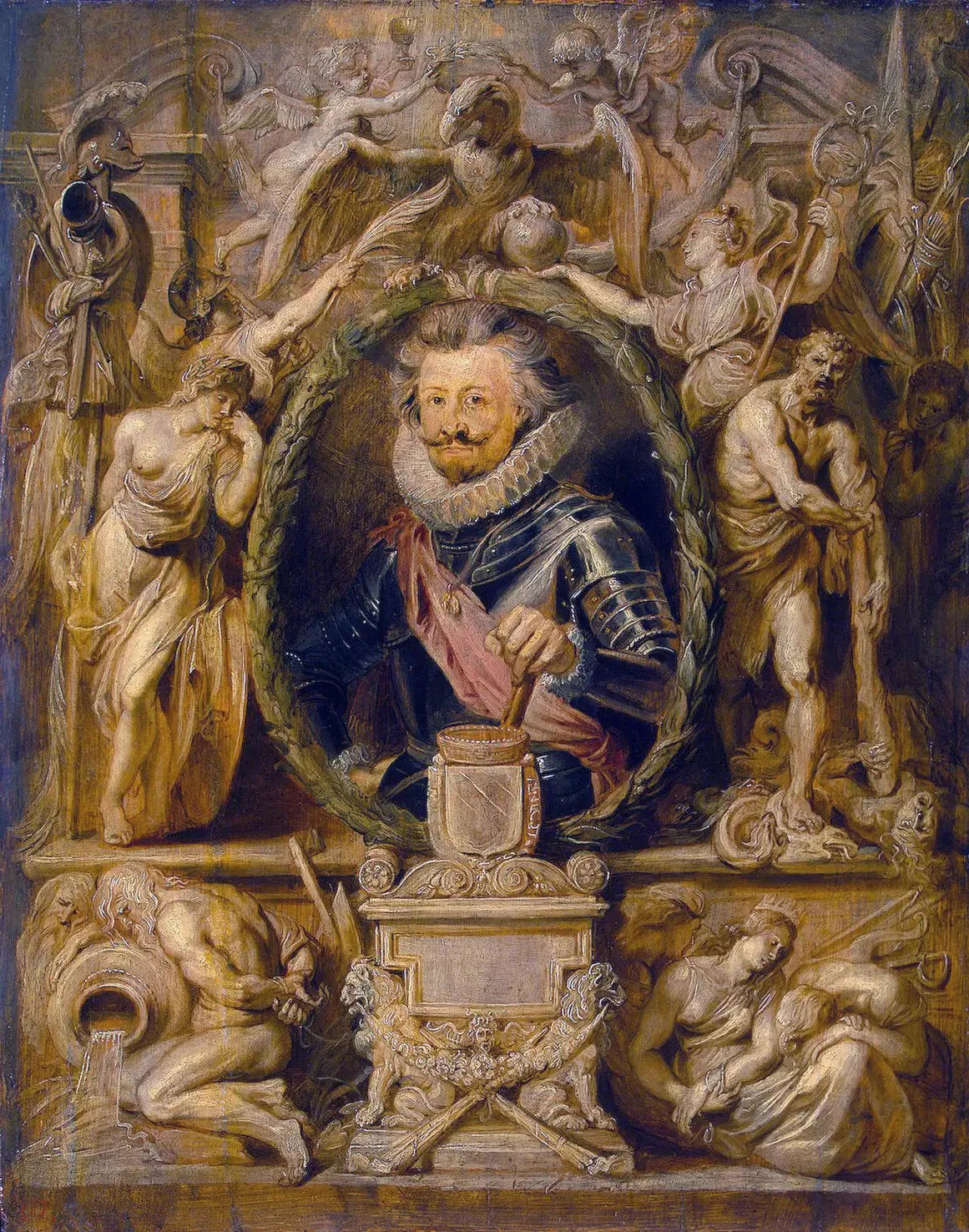 Portrait de Charles de Longueval - Peter Paul Rubens image 1 reproduction artisanale de tableau