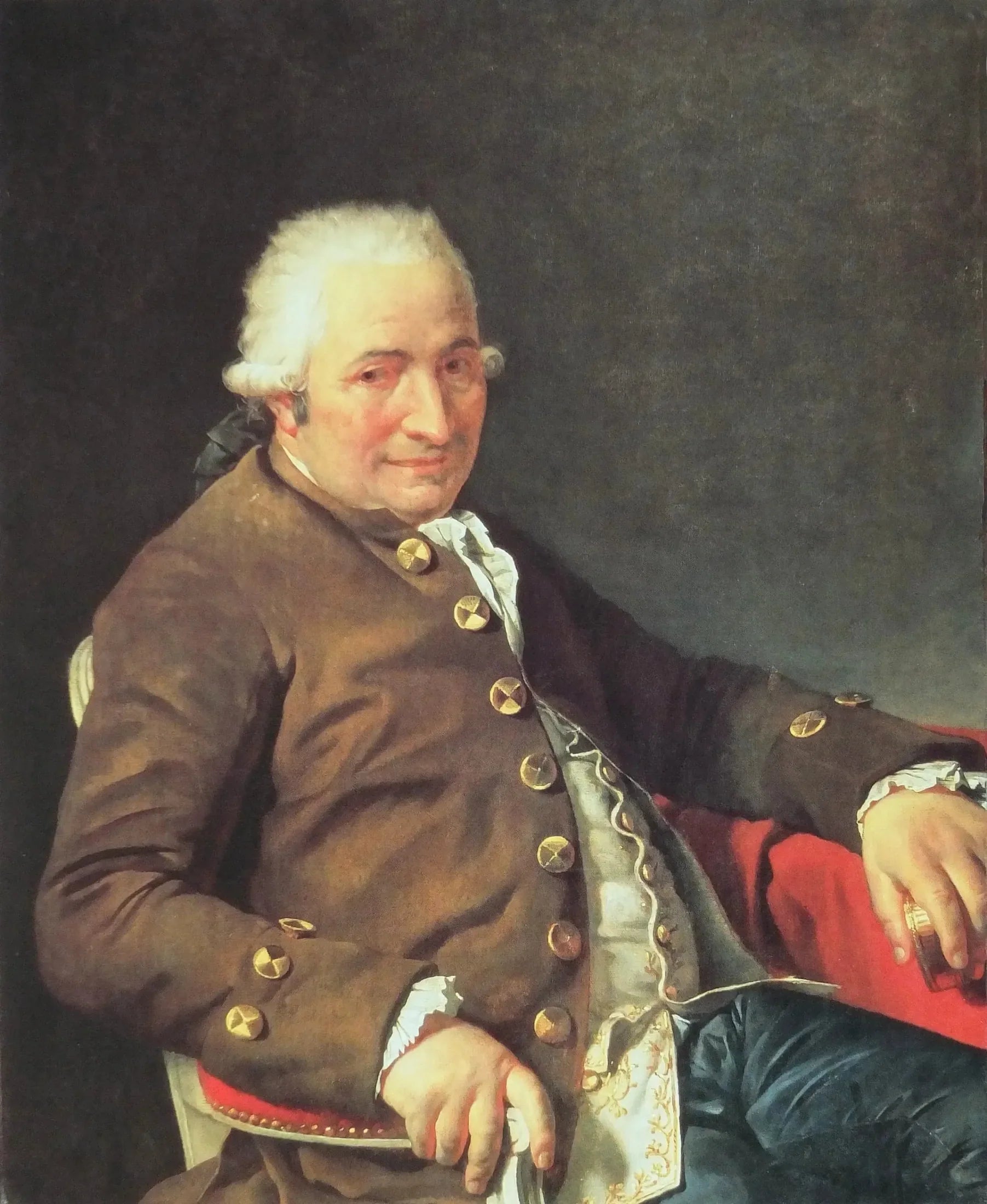 Portrait de Charles-Pierre Pécoul - Jacques-Louis David image 1 reproduction de peinture à l’huile