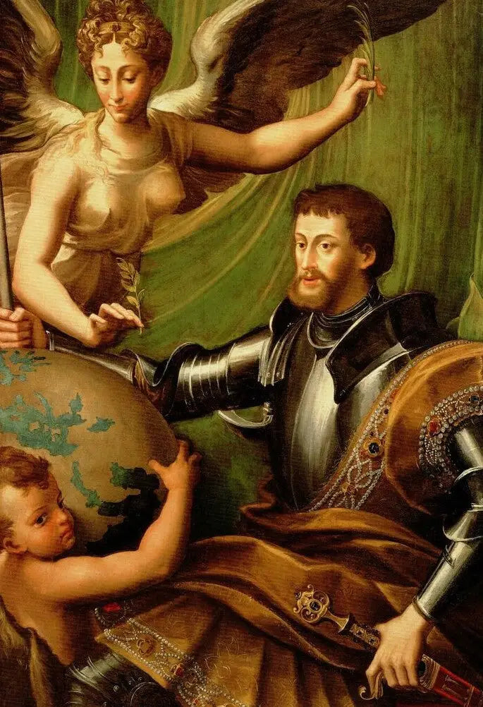 Portrait de Charles Quint - Parmigianino