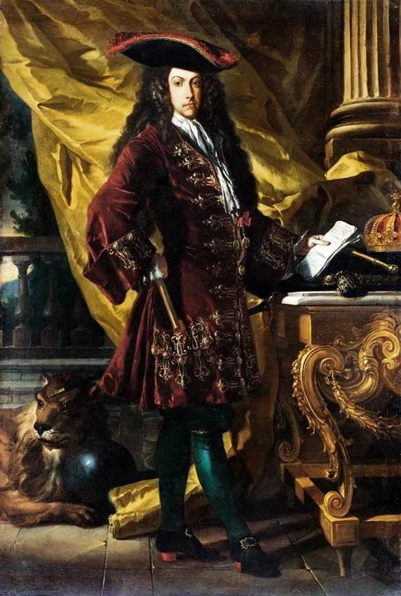 Portrait de Charles VI, empereur du Saint-Empire (1685-1740) - Francesco Solimena image 1 reproduction réalisée par Alpha Reproduction