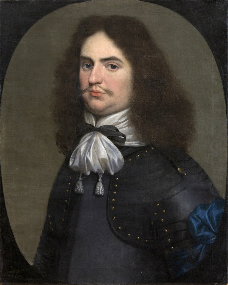 Portrait de Christoph Delphicus zu Dohna (1628-1688). - Gerrit van Honthorst