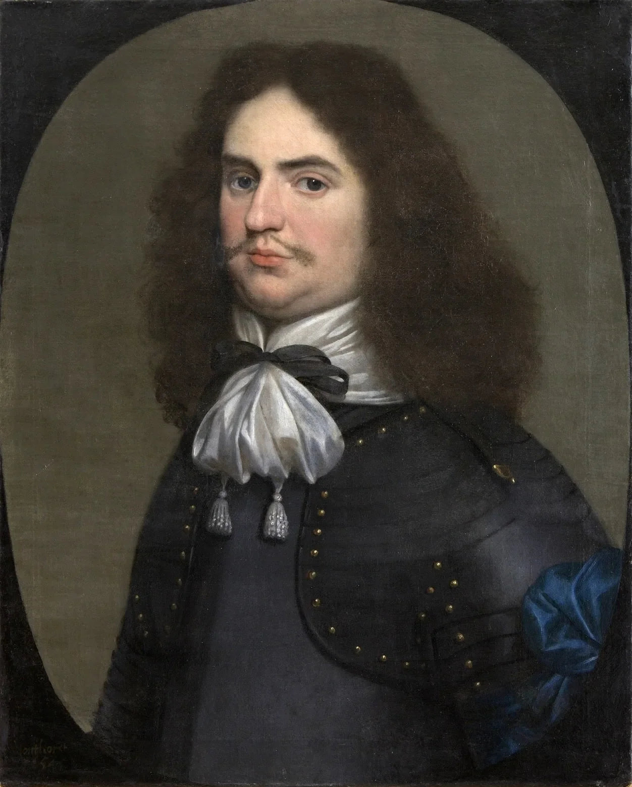 Portrait de Christoph Delphicus zu Dohna (1628-1688). - Gerrit van Honthorst image 1 copie peinte à la main à l’huile