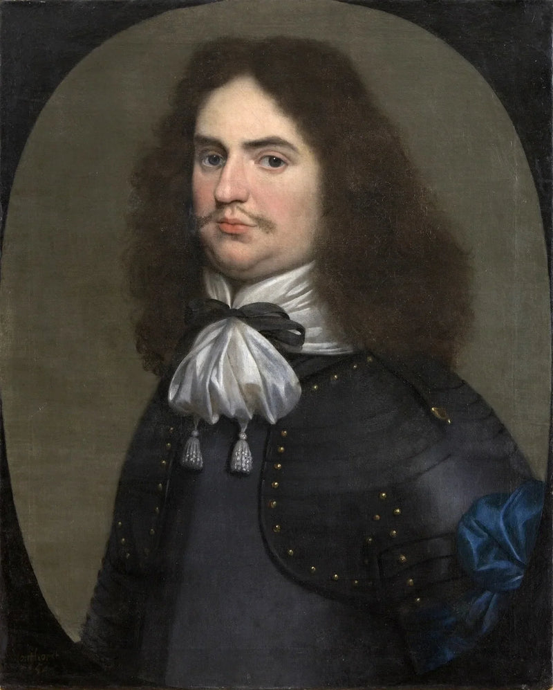 Portrait de Christoph Delphicus zu Dohna (1628-1688). - Gerrit van Honthorst