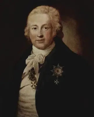 Portrait de Christoph Johann Friedrich Graf von Medem (1763-1838) - Anton Graff image 1 copie peinte à la main à l’huile