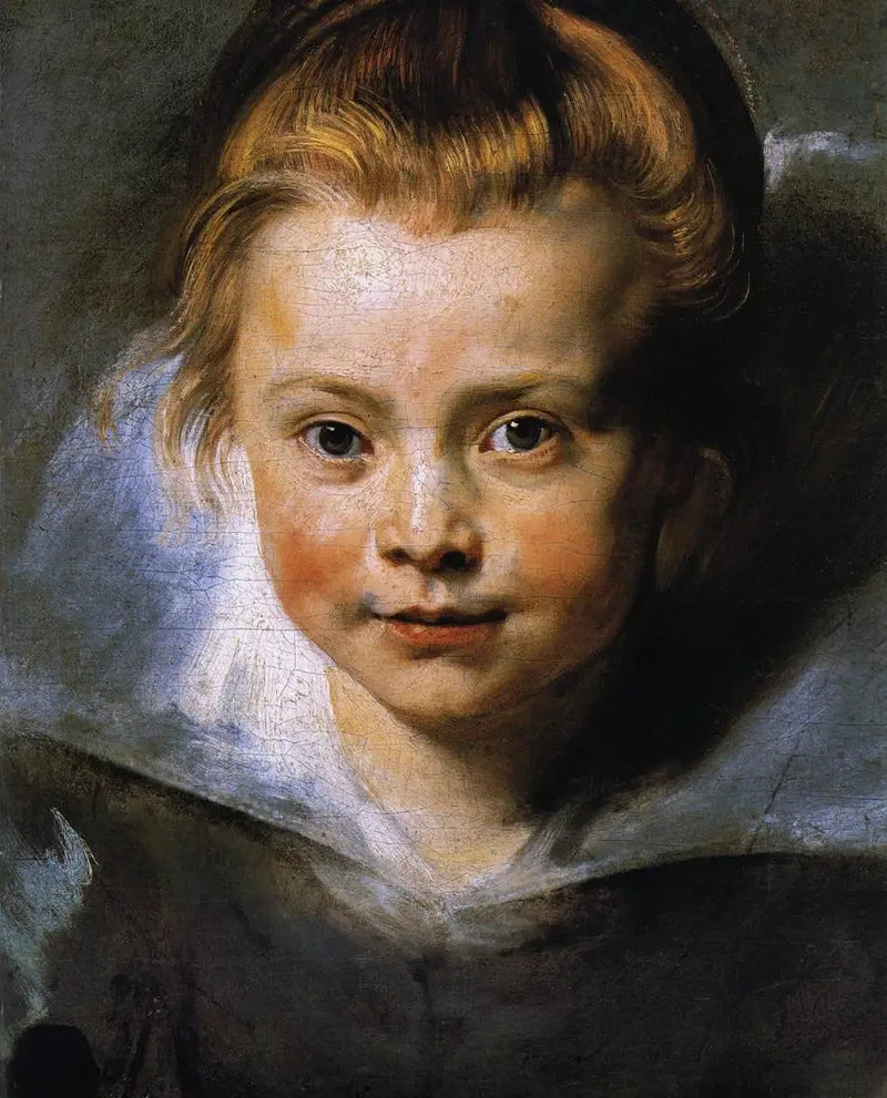 Portrait de Clara Serena Rubens, la fille de l'artiste - Peter Paul Rubens