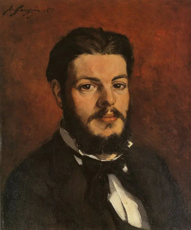 Portrait de Claude-Antoine-Charles Favre - Paul Gauguin image 1 tableau peint à l’huile sur toile
