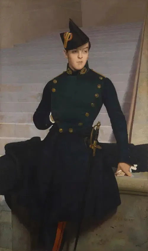 Portrait de Claude-Armand Gérôme, frère de l'artiste - Jean-Léon Gérôme