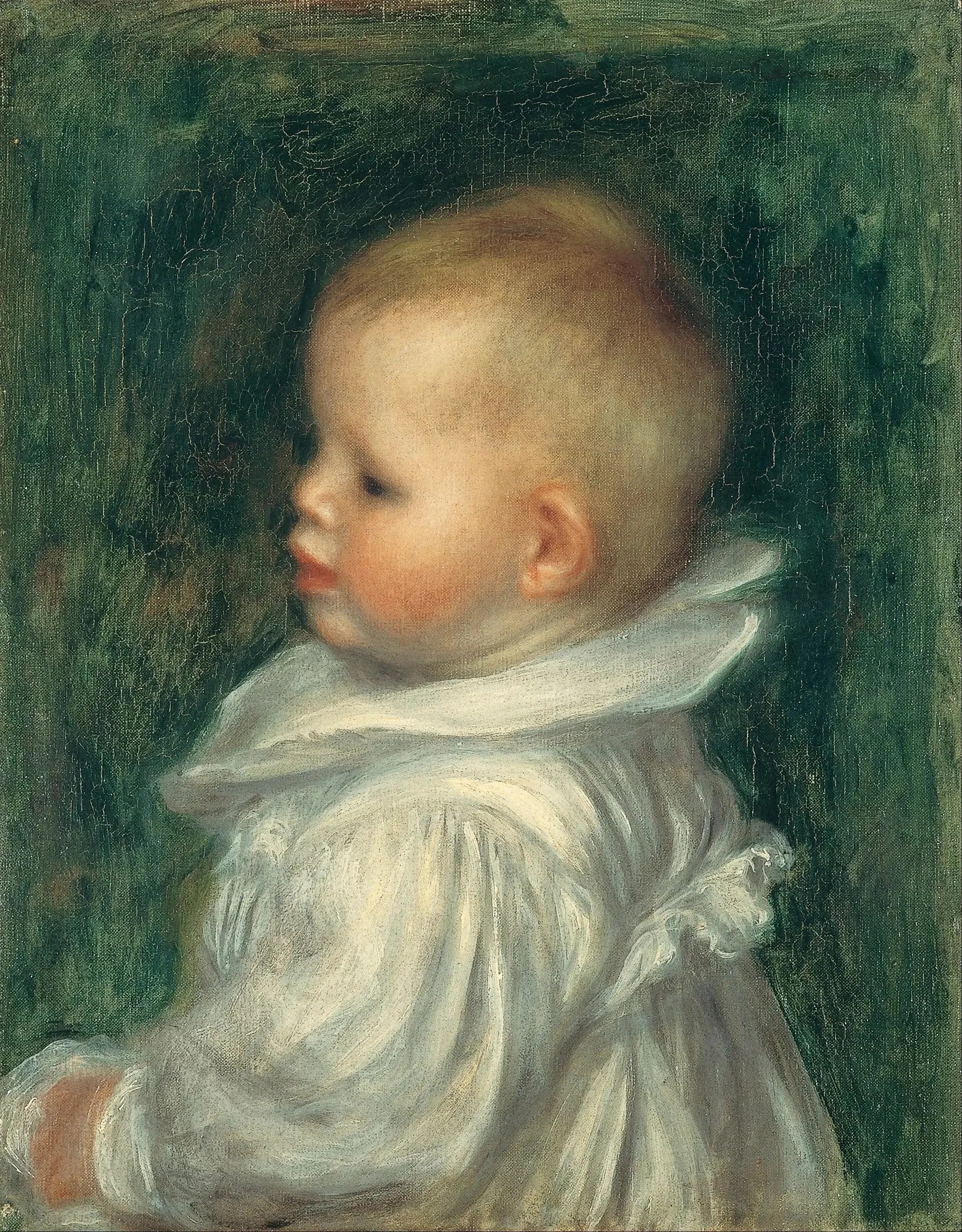 Portrait de Claude Renoir - Pierre-Auguste Renoir image 1 copie peinte à la main à l’huile